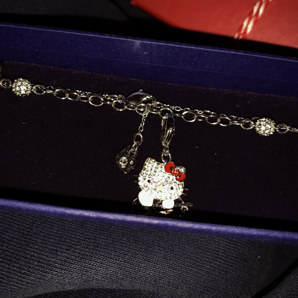 Swarovski charm and anklet, orig. price 265$. Can’t be found in stores anymore